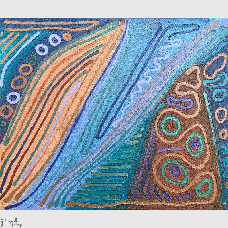 Our Corroboree - Saretta Art & Design