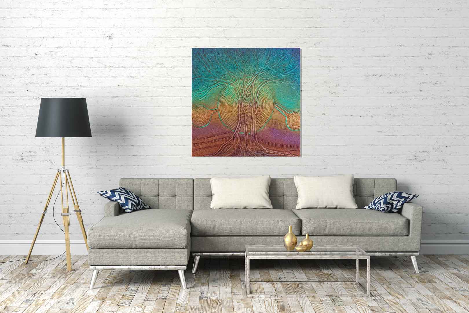 Canvas Print - Powaikaliko Wakool - Grow as one - Saretta Art & Design