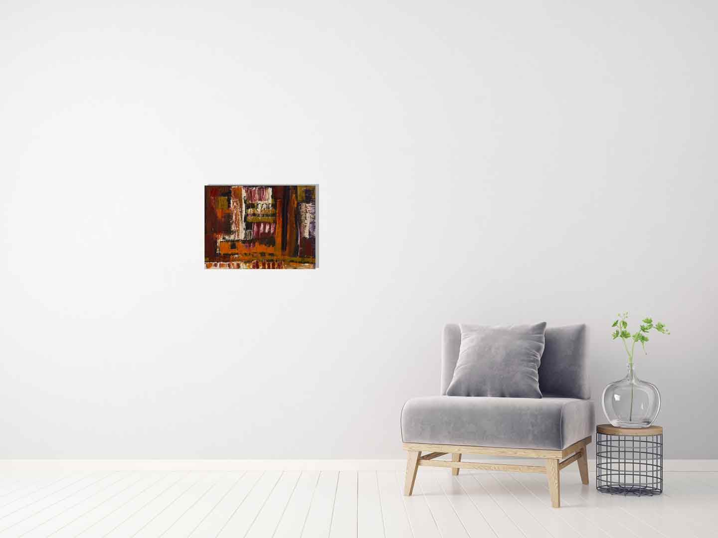 Canvas Print - How Coal was Made - Saretta Art & Design