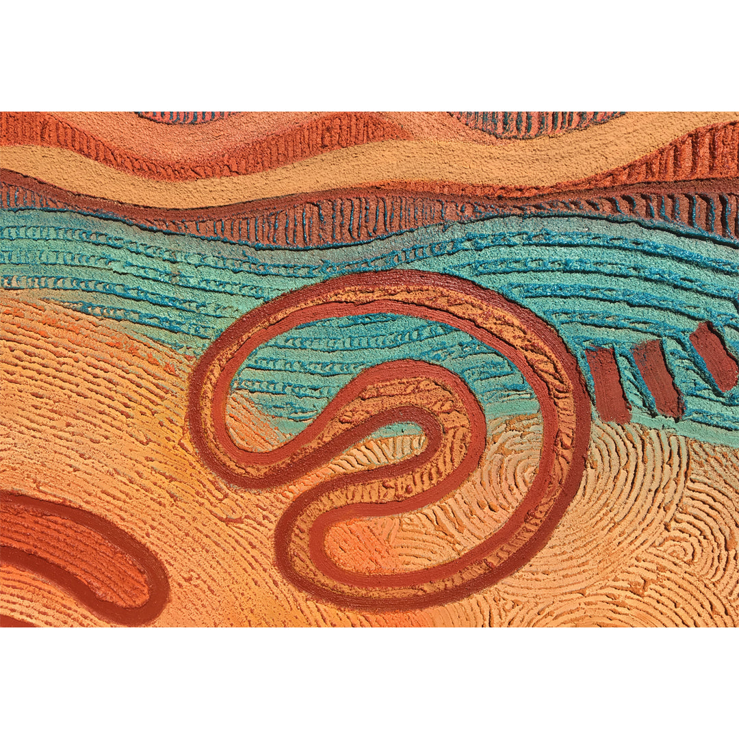 Konara - People Gather for Hunter ENT - Saretta Art & Design