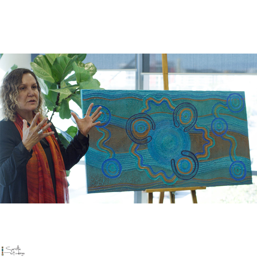 Mariin Kaling – All for Water for Hunter Water - Saretta Art & Design