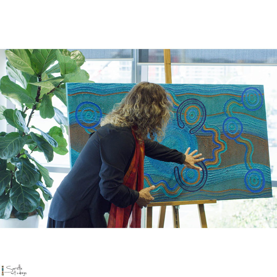 Mariin Kaling – All for Water for Hunter Water - Saretta Art & Design