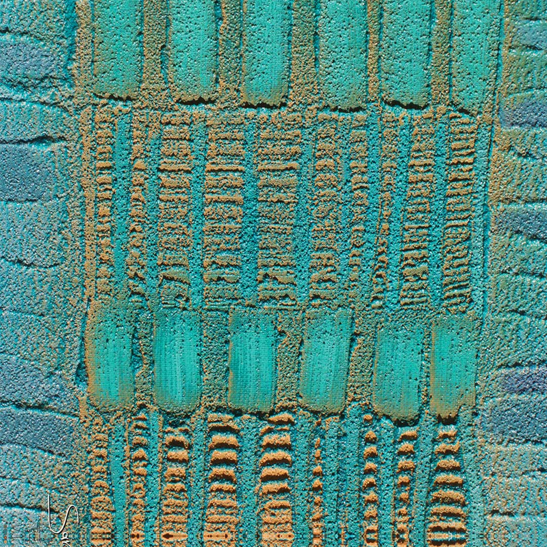 Table/Bed Runner - Kaling - Water - Saretta Art & Design