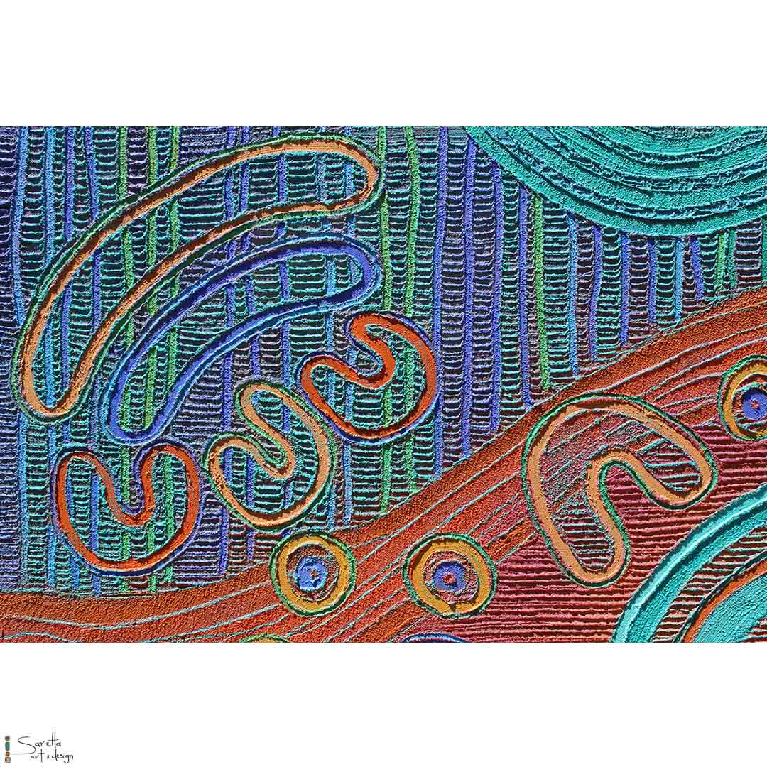 Hunter Health Wallsend, Kolang Bangai -Towards Today - Saretta Art & Design