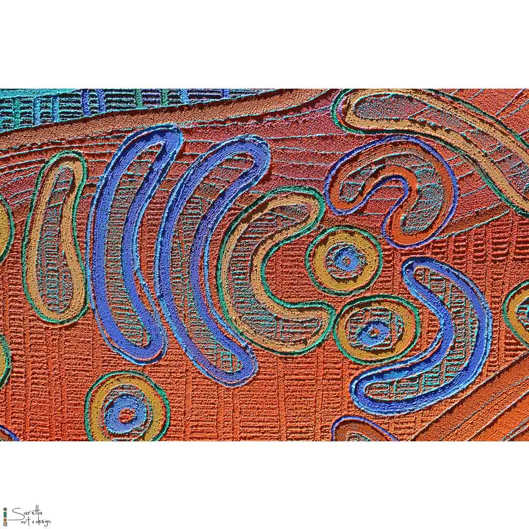 Hunter Health Wallsend, Kolang Bangai -Towards Today - Saretta Art & Design