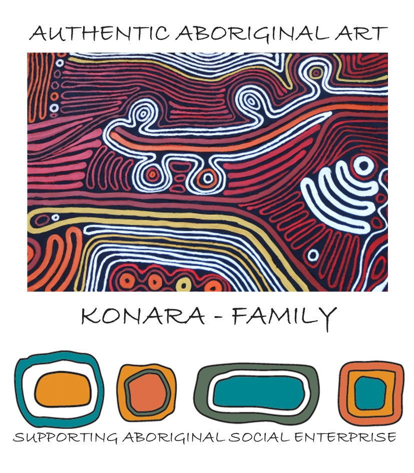 Konara - Family Mangamaliko Wrap - Saretta Art & Design