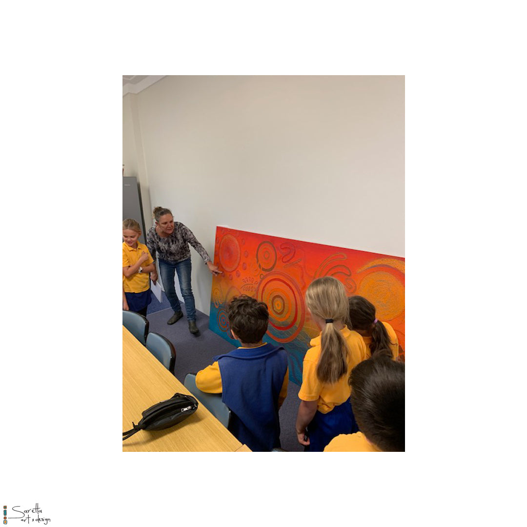 Mural for Kotara Public School - Saretta Art & Design