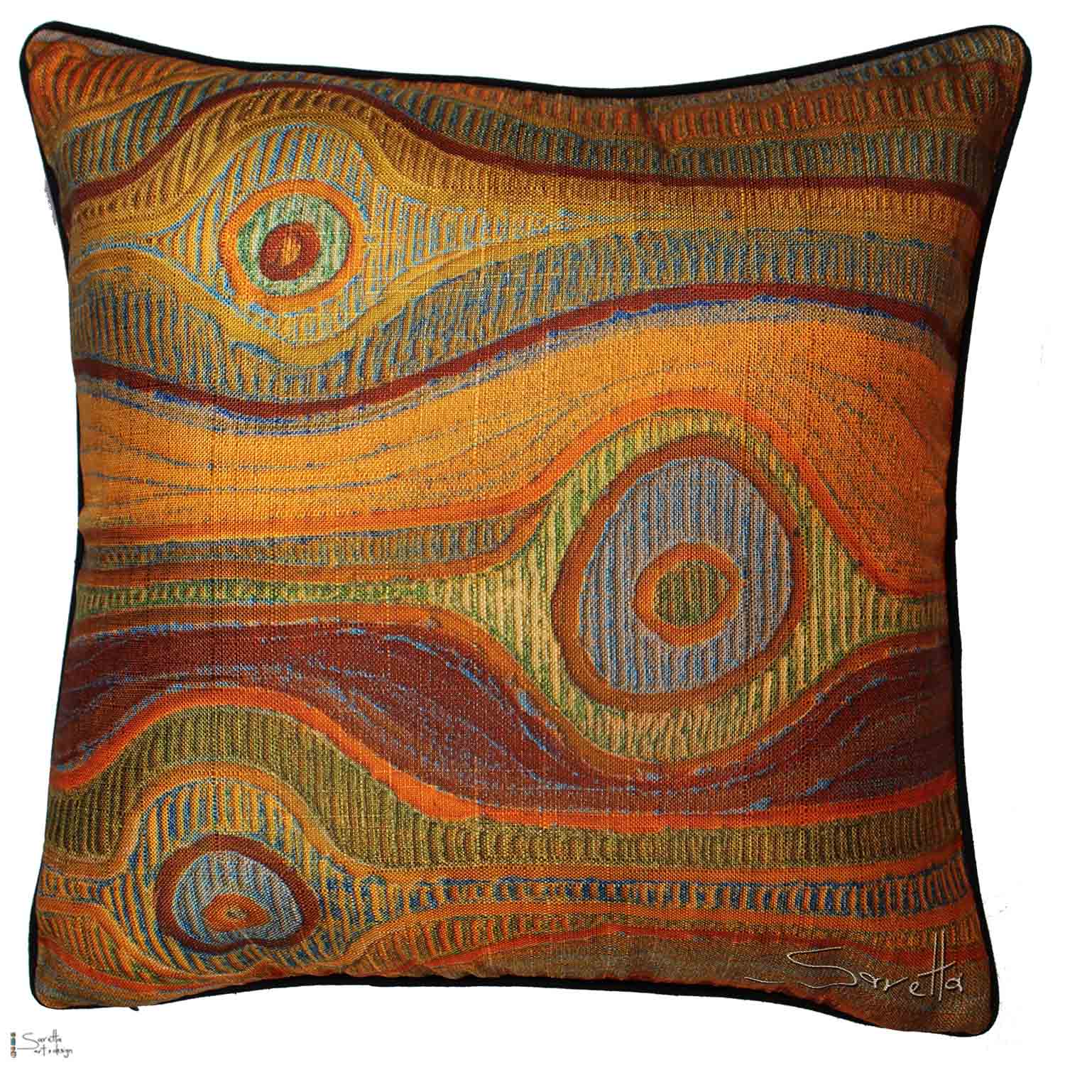 Cushion Cover - Koyiyoong - Saretta Art & Design