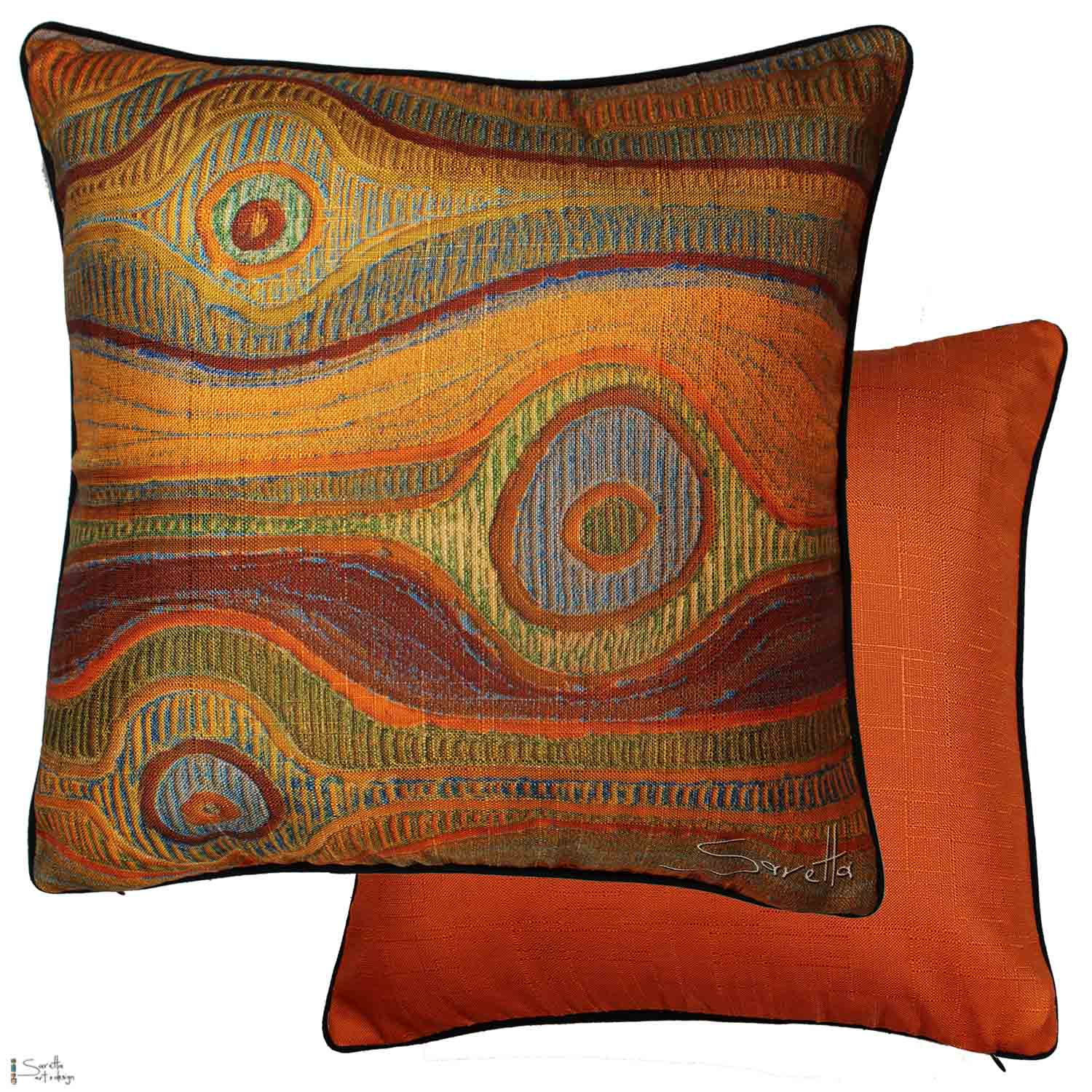 Cushion Cover - Koyiyoong - Saretta Art & Design