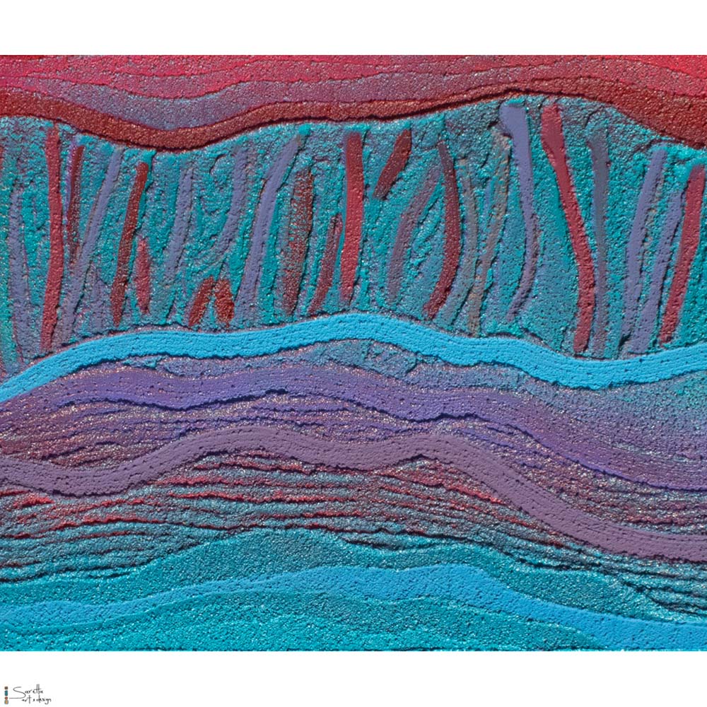 Malama -Lightning series 2 - Saretta Art & Design