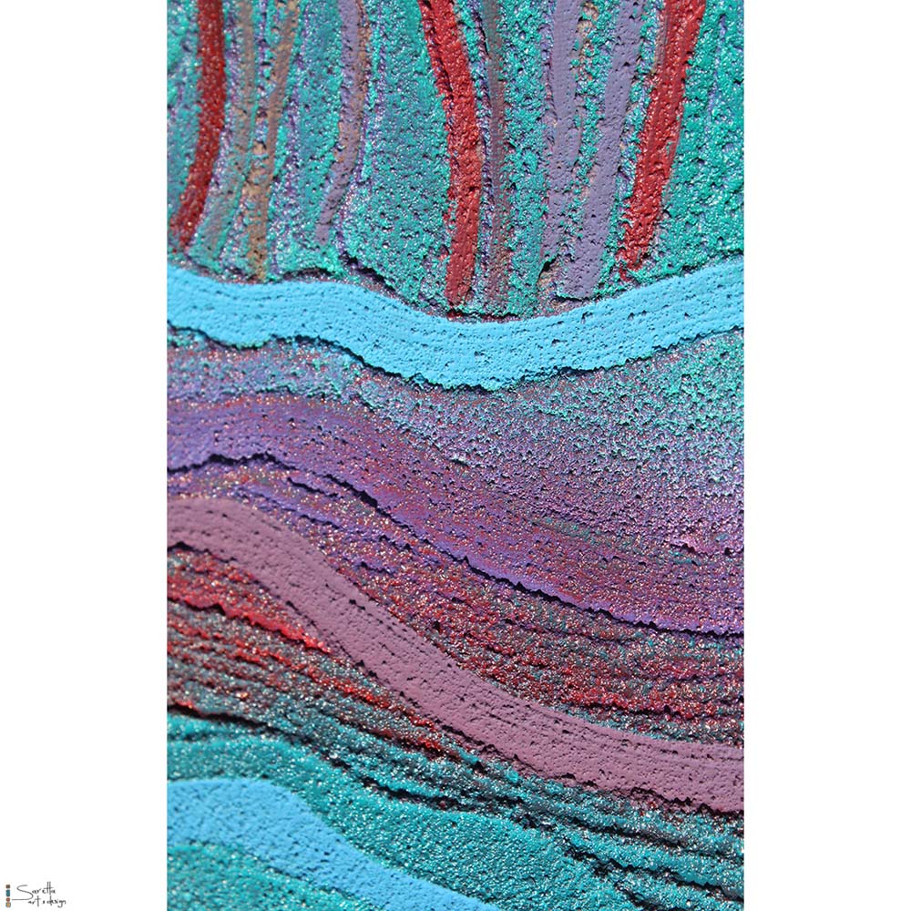 Malama -Lightning series 2 - Saretta Art & Design