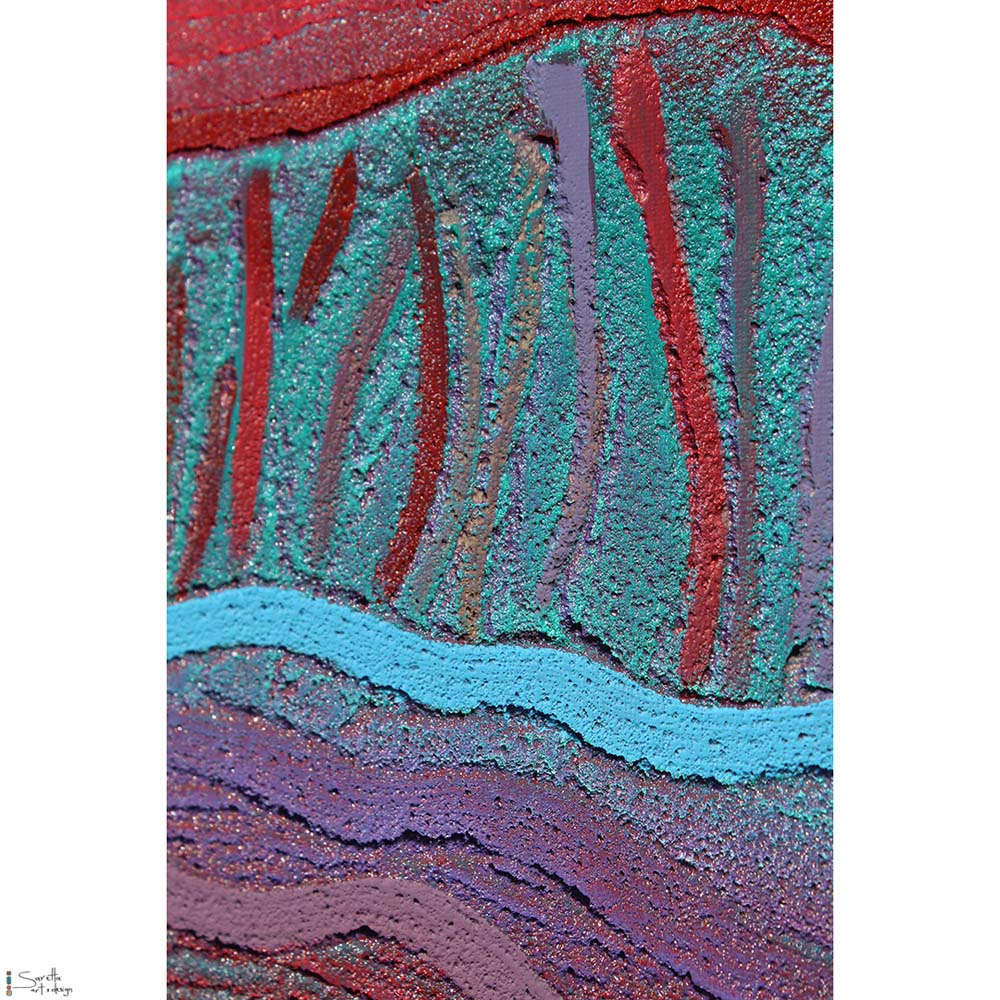 Malama -Lightning series 2 - Saretta Art & Design