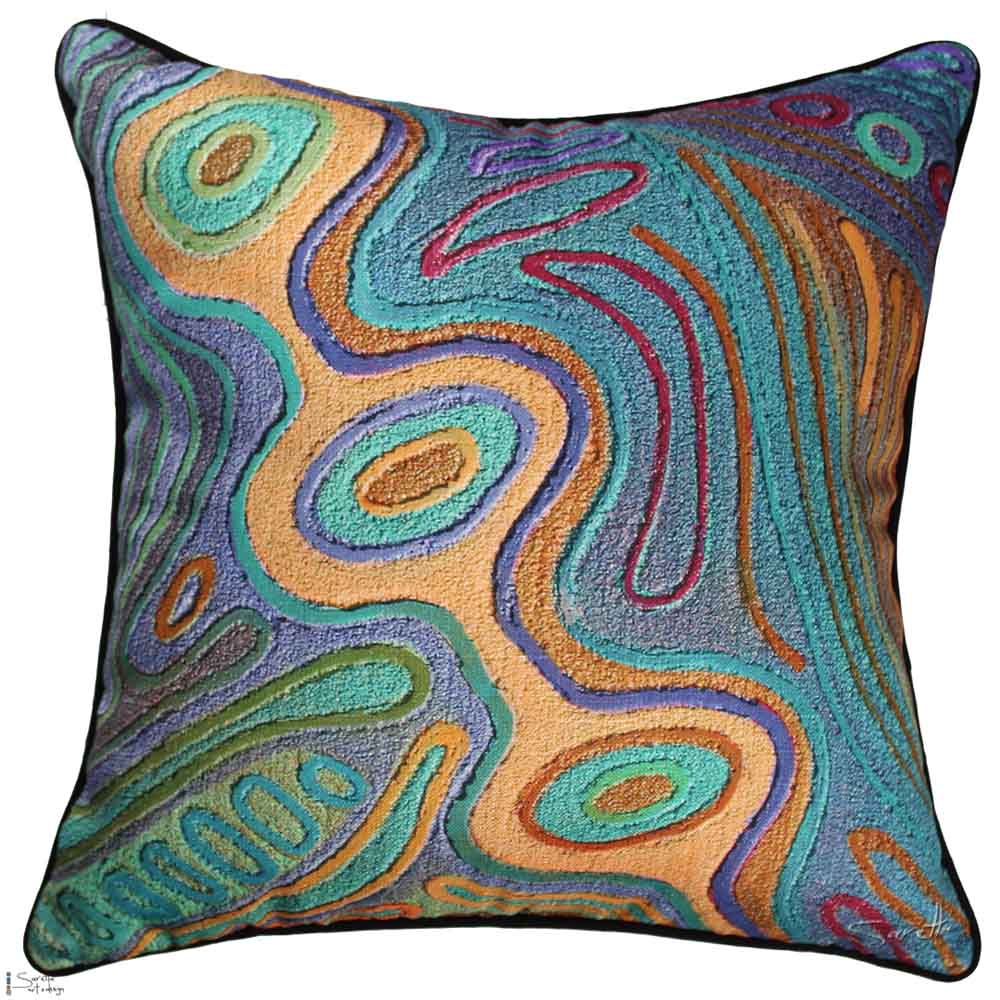 Cushion Cover - Malang Generations - Saretta Art & Design