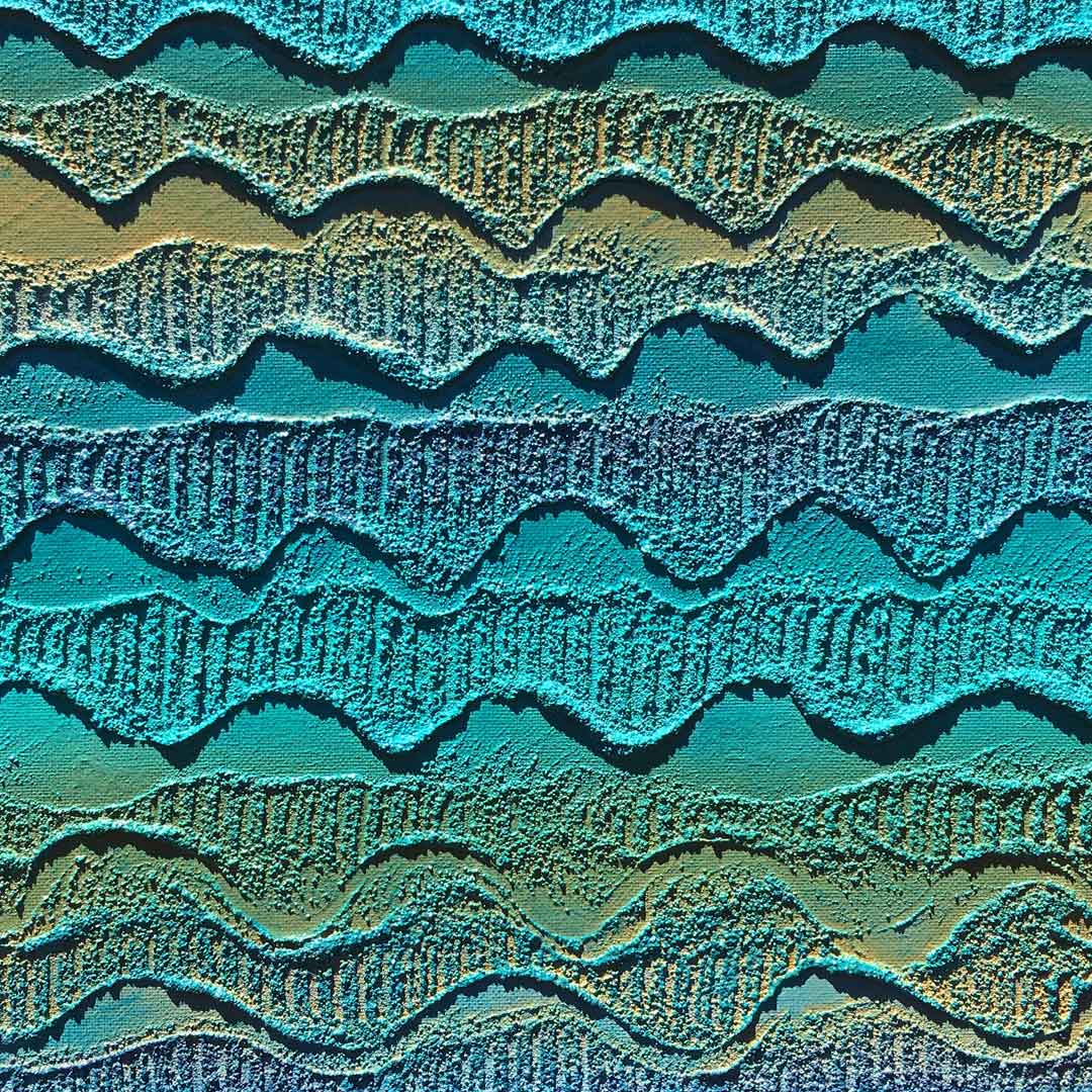 Canvas Print - Kaling Middens - Saretta Art & Design