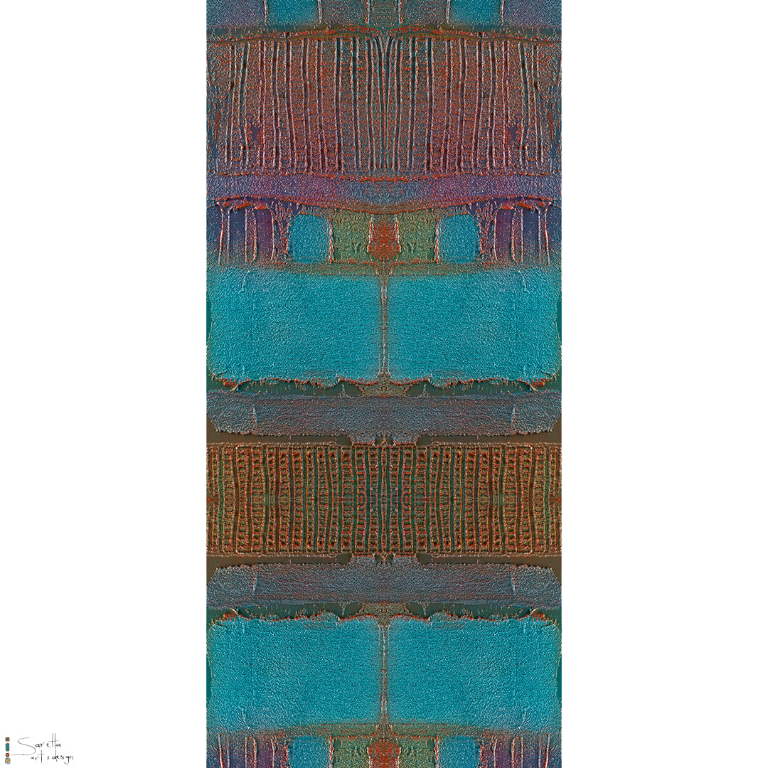 Table/Bed Runner - Muloobinba Borii - Newcastle Songlines - Saretta Art & Design