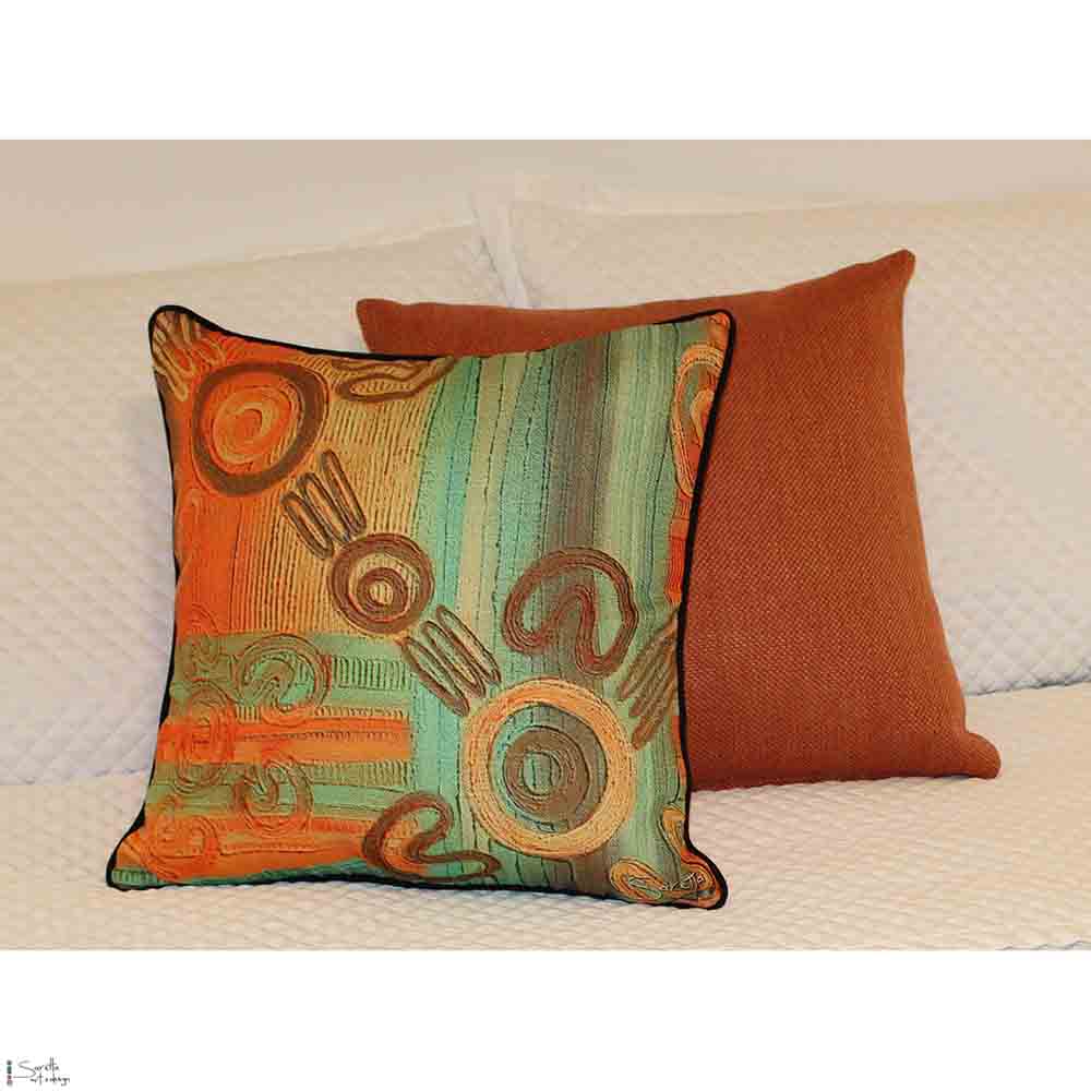 Cushion Cover - Tankaan – Mother - Saretta Art & Design