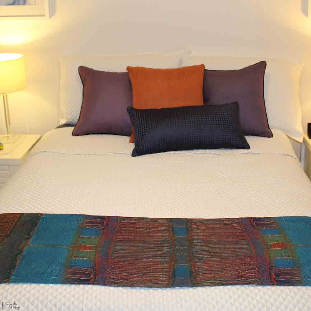 Table/Bed Runner - Muloobinba Borii - Newcastle Songlines - Saretta Art & Design