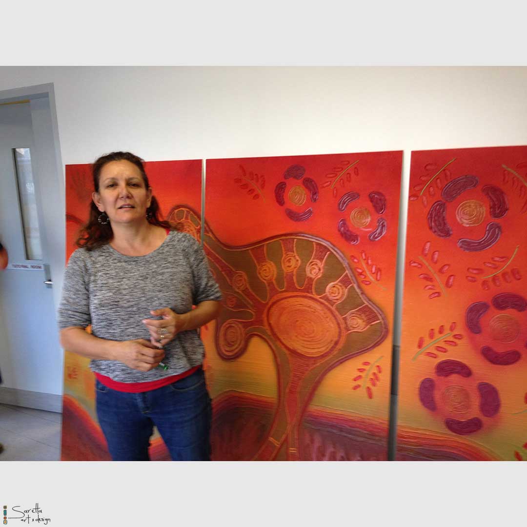 Koikalingba - Ward K2 John Hunter Hospital - Saretta Art & Design