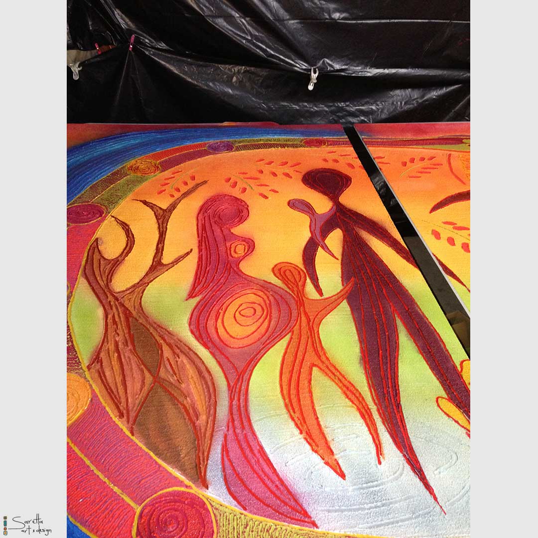 Koikalingba - Ward K2 John Hunter Hospital - Saretta Art & Design