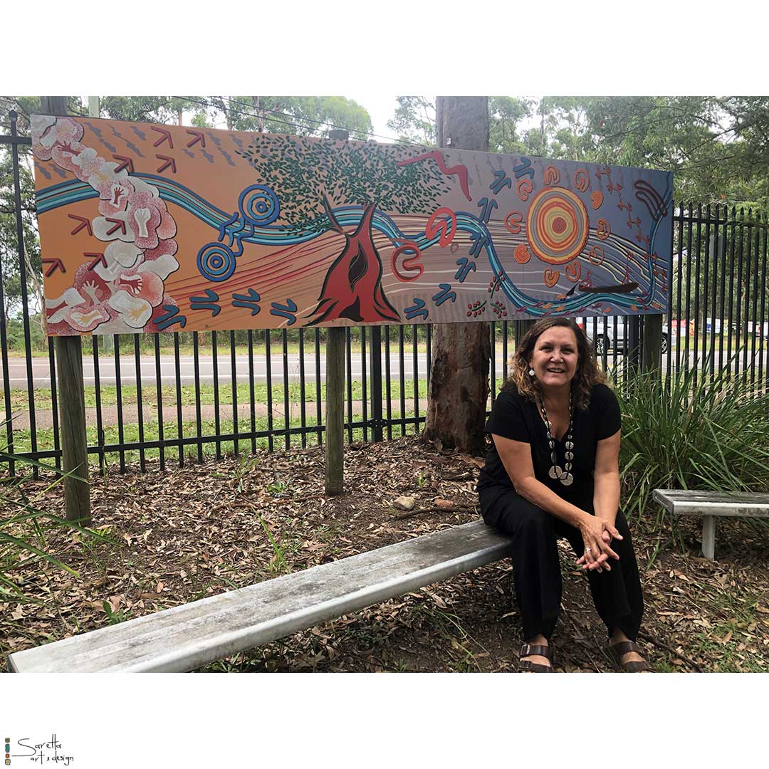 Bonnells Bay Public School - Ngaliinba Borii – Our Songline - Saretta Art & Design