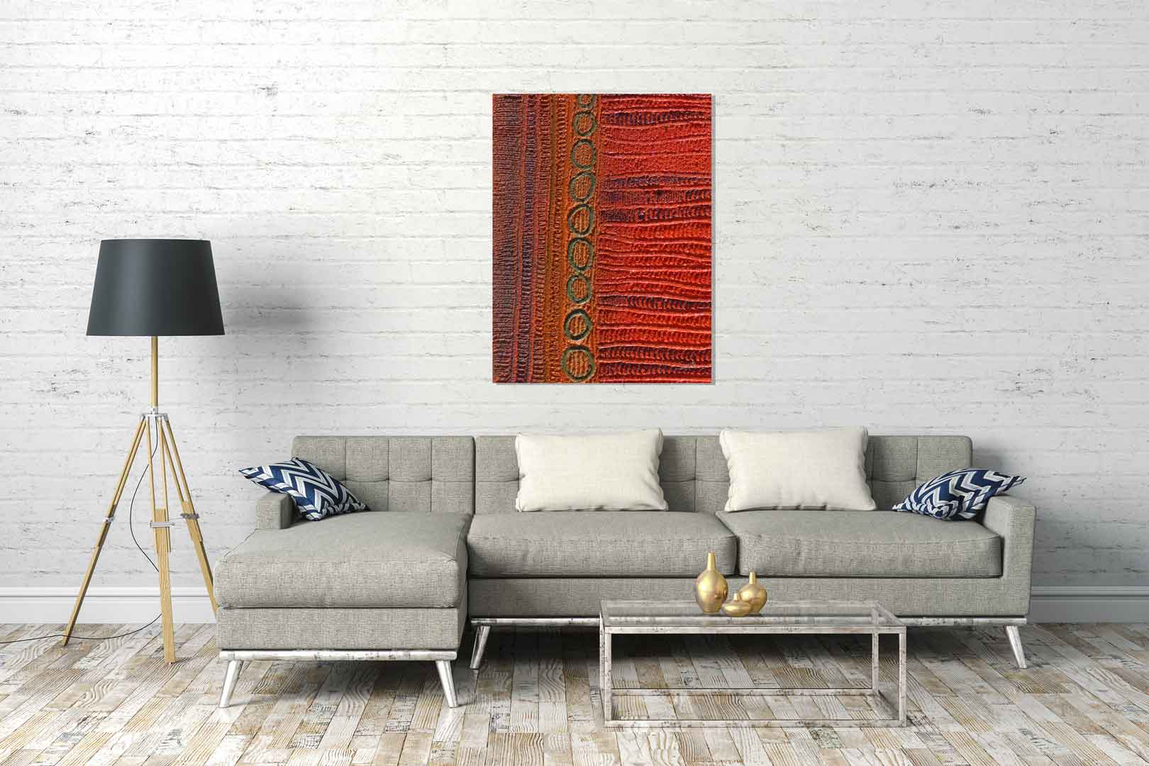 Canvas Print Pantimay - Message series 4 - Saretta Art & Design