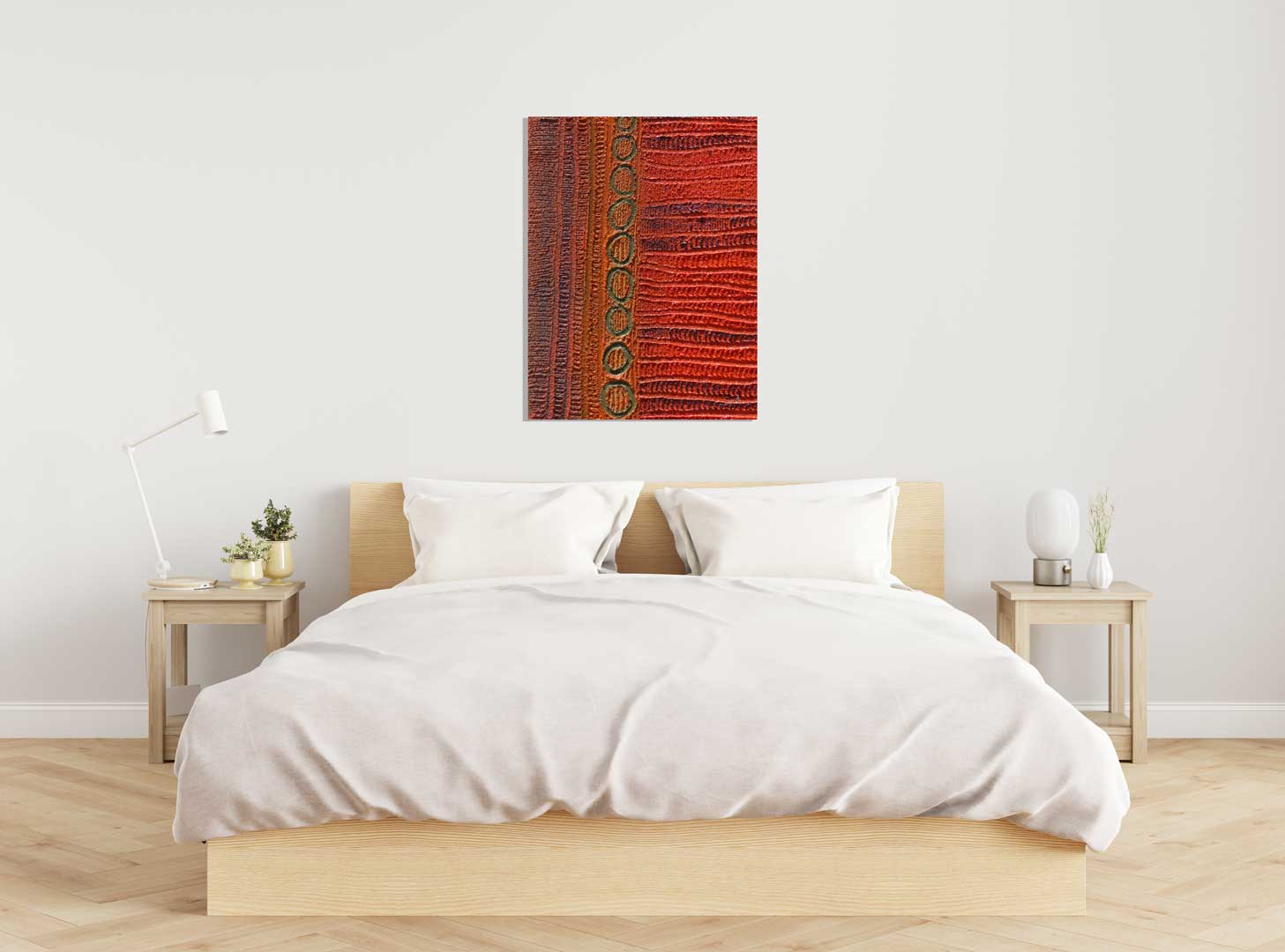 Canvas Print Pantimay - Message series 4 - Saretta Art & Design