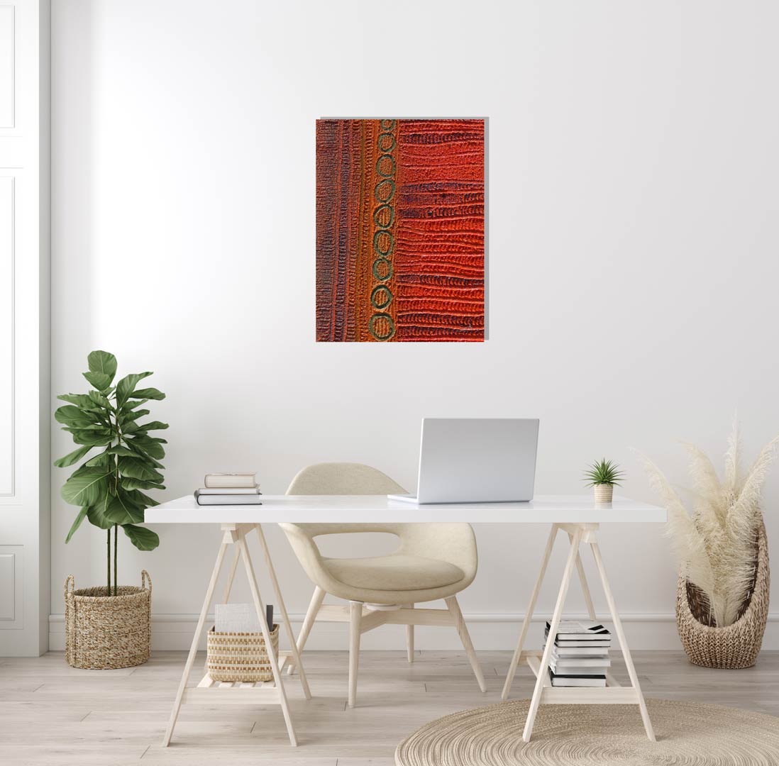 Canvas Print Pantimay - Message series 4 - Saretta Art & Design