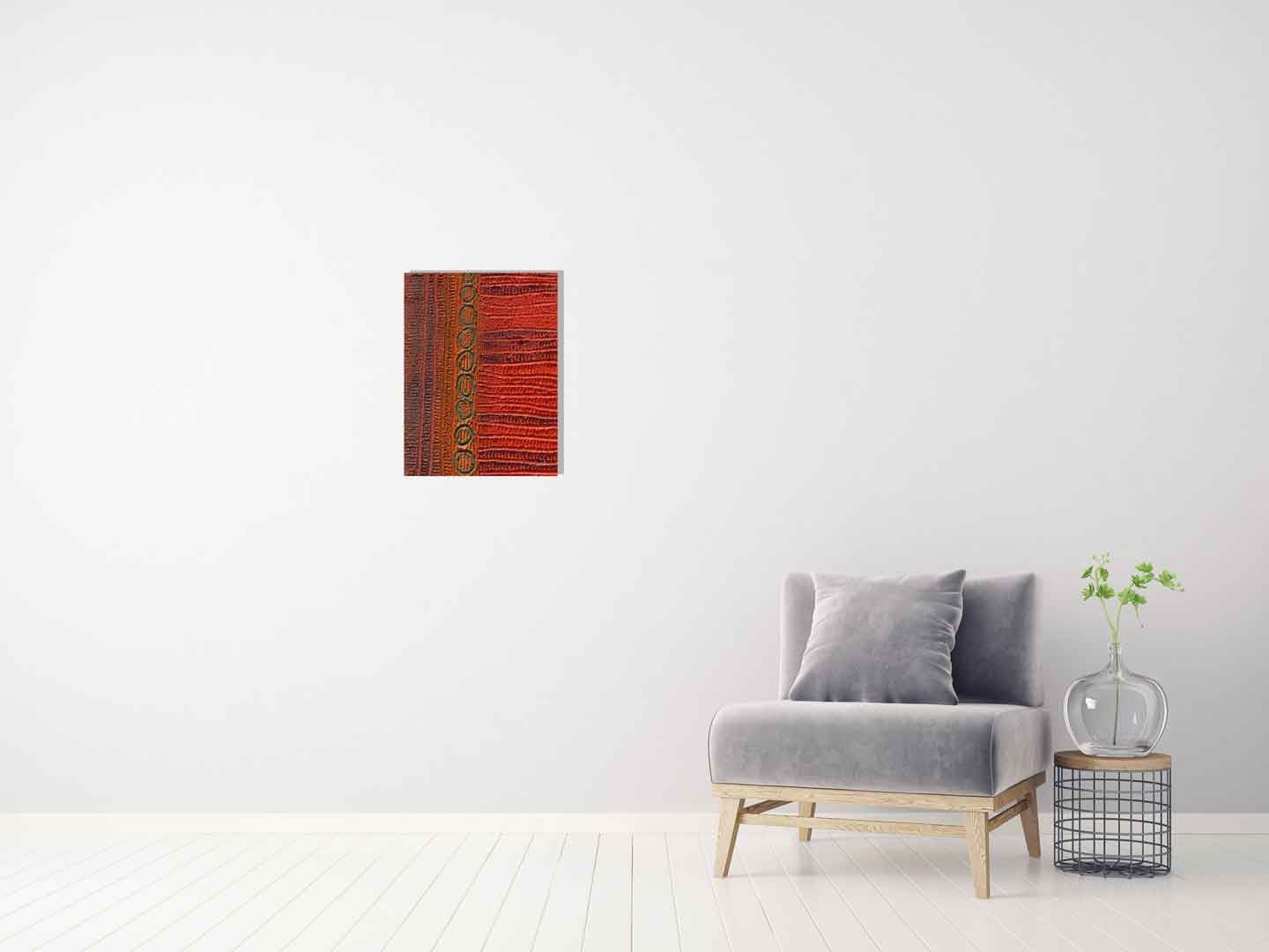 Canvas Print Pantimay - Message series 4 - Saretta Art & Design