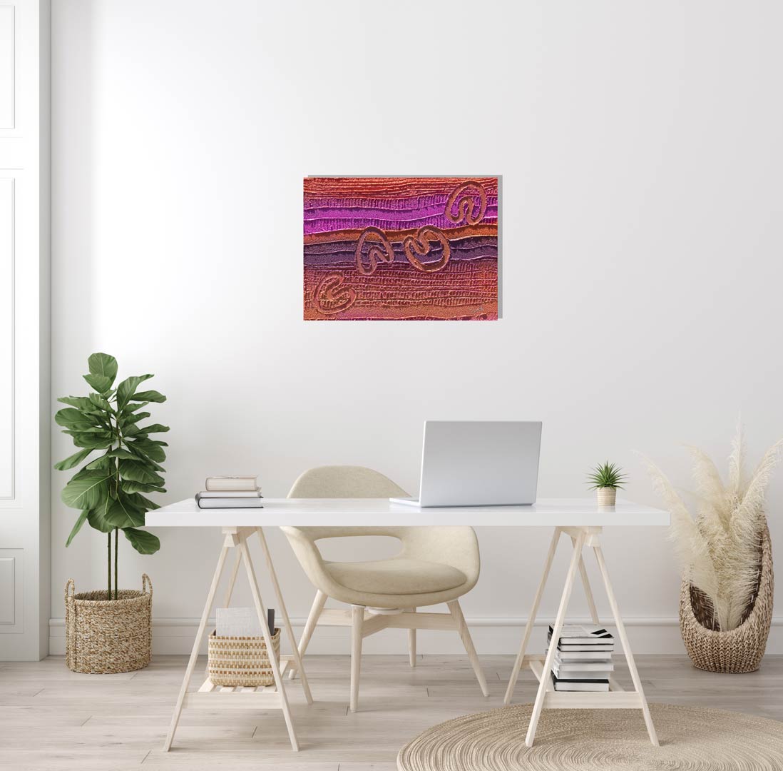 Canvas Print - Terambamba Woka – Rising Above - Saretta Art & Design