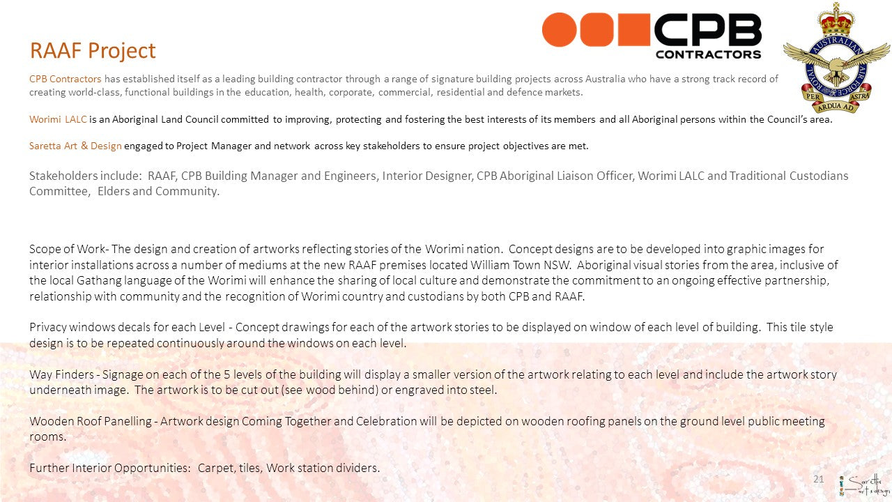 RAAF Williamtown - Saretta Art & Design