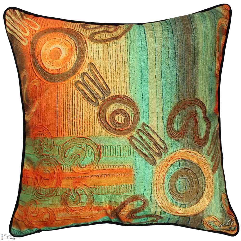 Cushion Cover - Tankaan – Mother - Saretta Art & Design