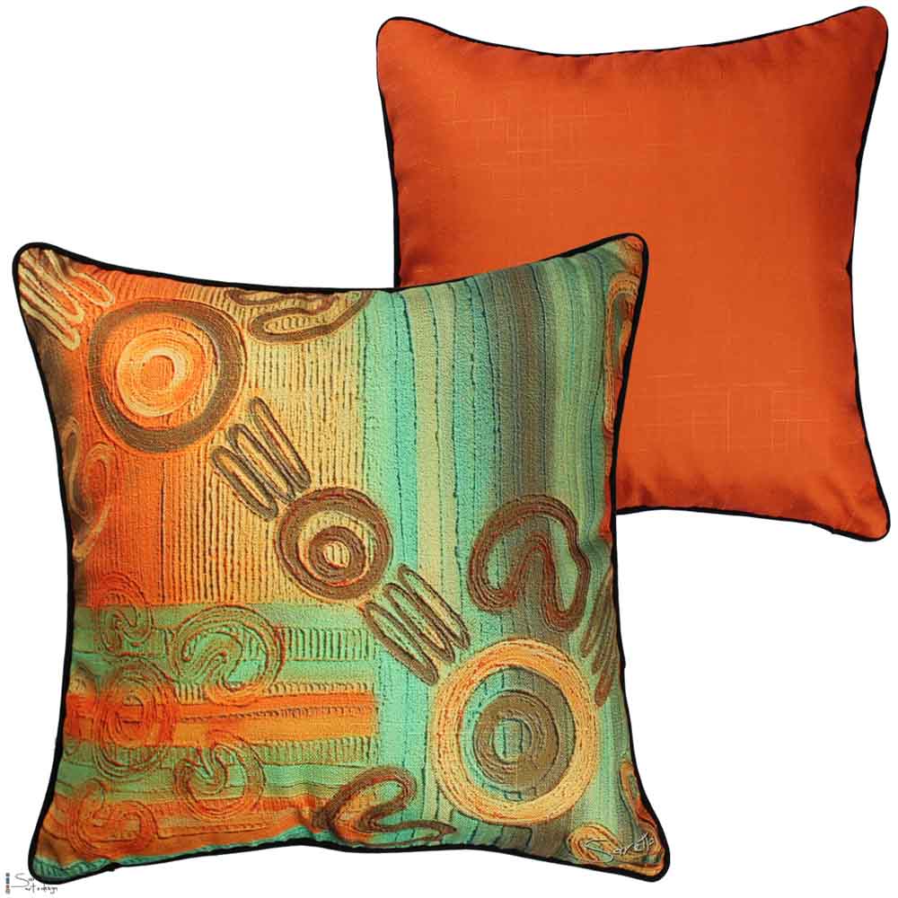 Cushion Cover - Tankaan – Mother - Saretta Art & Design