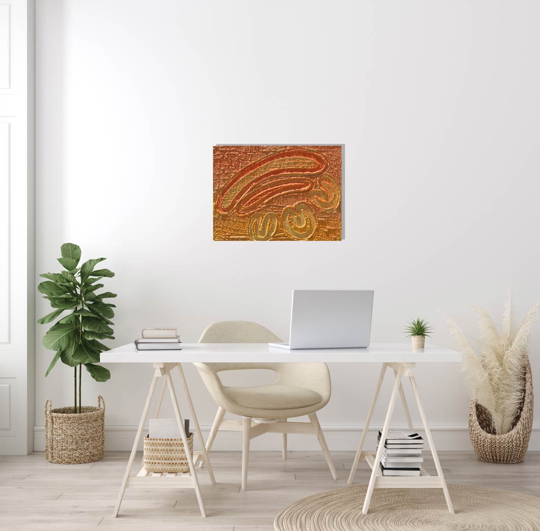 insitu Canvas Print Ngoarokaleyn - Female Elder (teacher) by Saretta Fielding