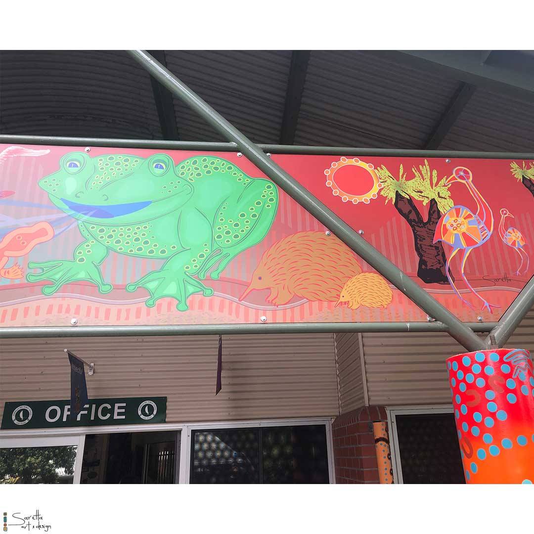 Bonnells Bay Public School - Tiddalick - Saretta Art & Design