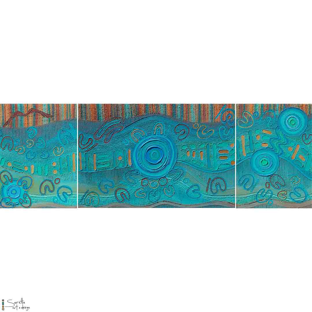 Hunter Health Wallsend, Turool Yapung – Healing Path - Saretta Art & Design