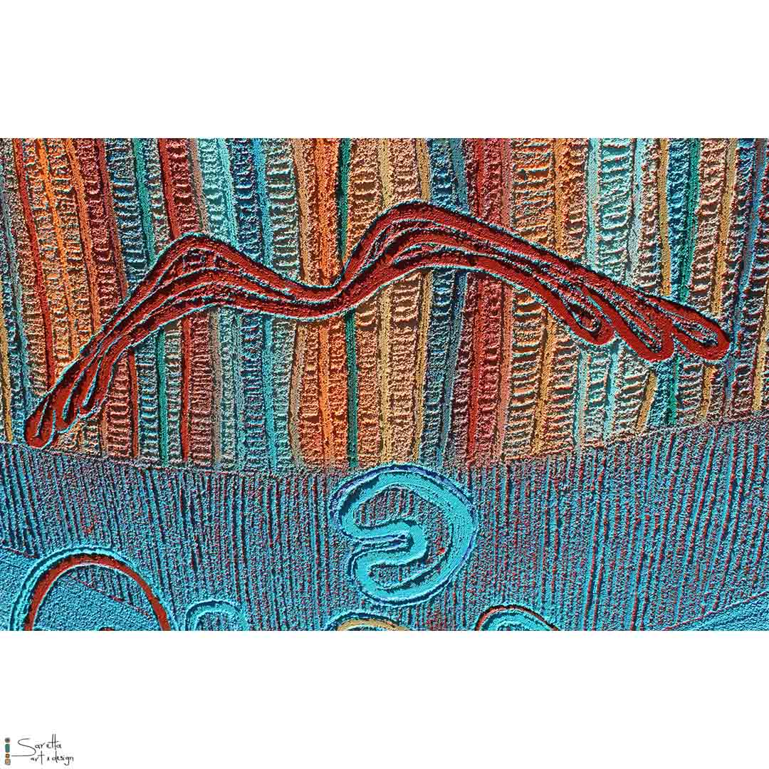 Hunter Health Wallsend, Turool Yapung – Healing Path - Saretta Art & Design