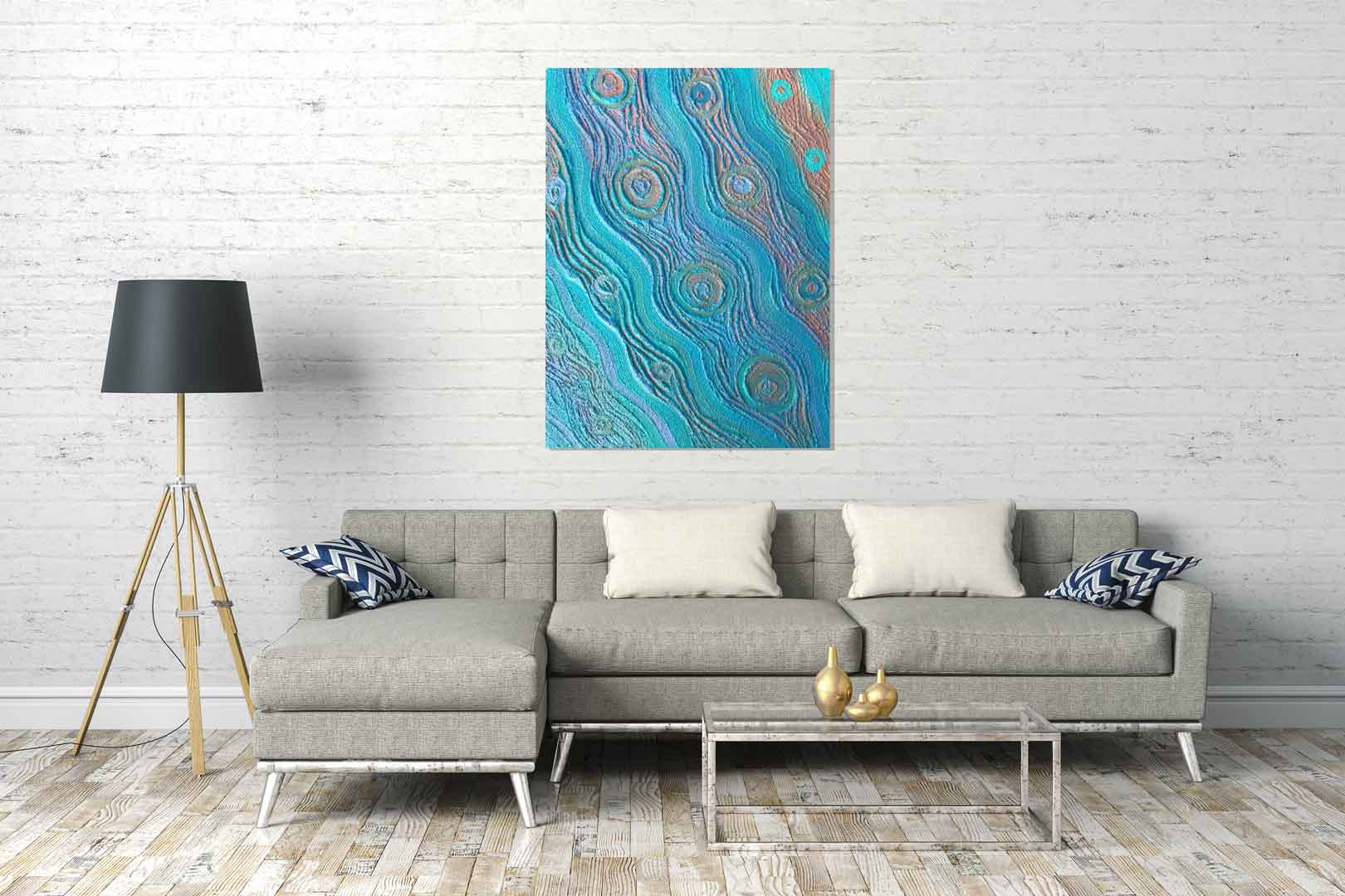 Canvas Print Wakool Parai – One Country - Saretta Art & Design