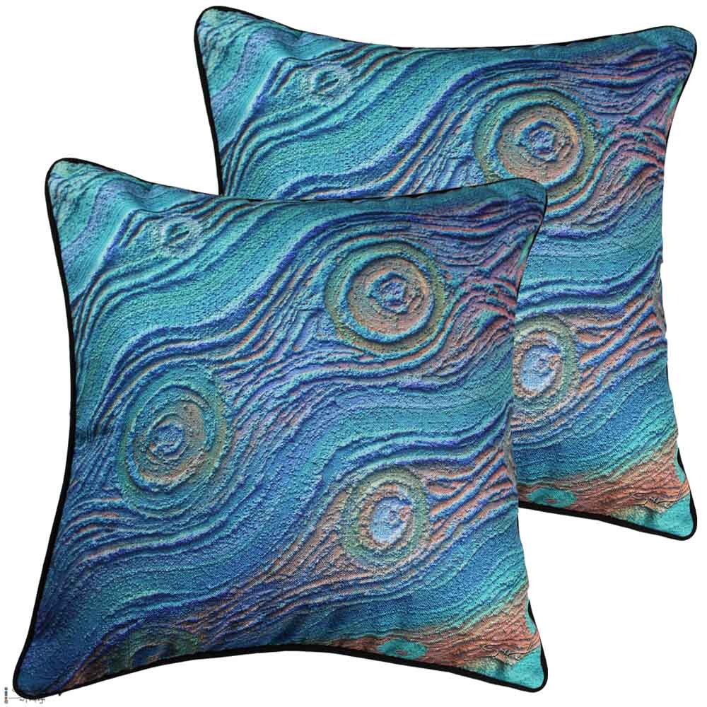 Cushion Cover - Wakool Parai – One Country - Saretta Art & Design