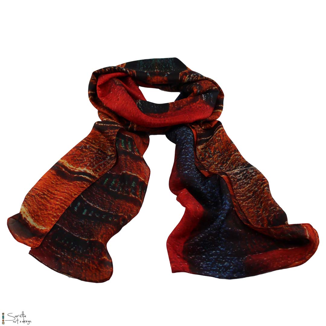 Witma Yapung Silk Scarf - Saretta Art & Design