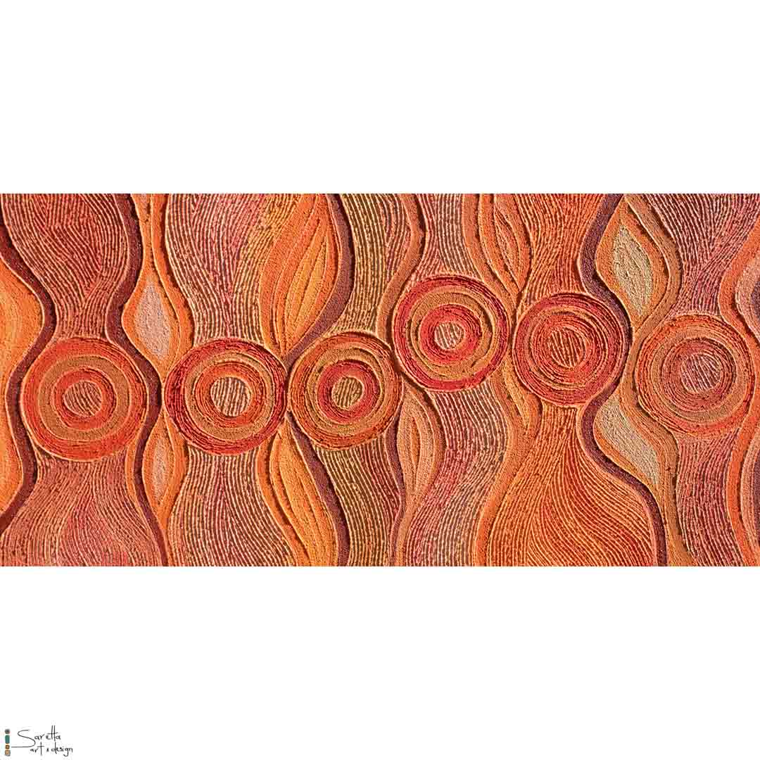 Nukang Puwama - Woman Gather series 3 - Saretta Art & Design