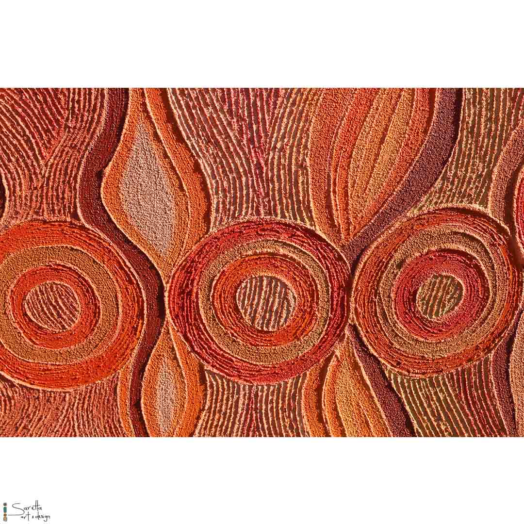 Nukang Puwama - Woman Gather series 3 - Saretta Art & Design