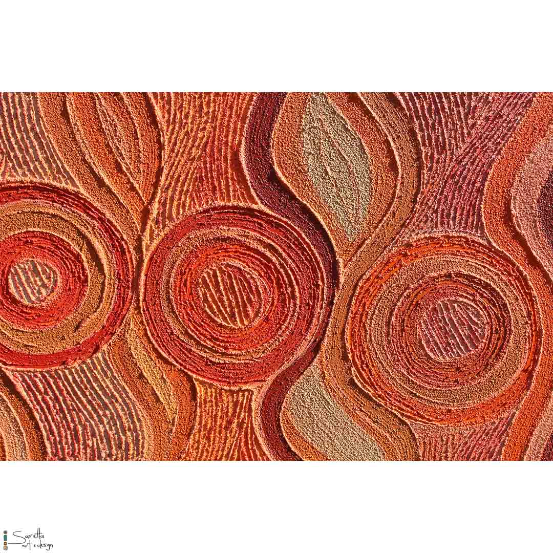 Nukang Puwama - Woman Gather series 3 - Saretta Art & Design