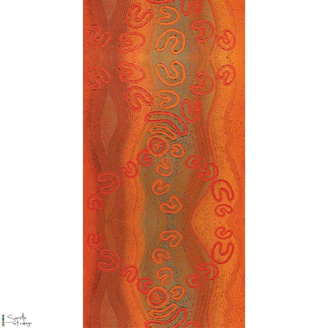 Table/Bed Runner - Yapug - Pathway - Saretta Art & Design
