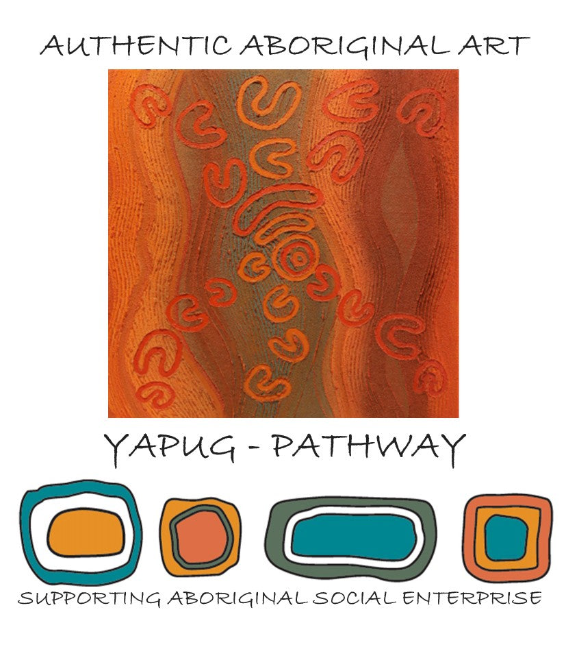Table/Bed Runner - Yapug - Pathway - Saretta Art & Design