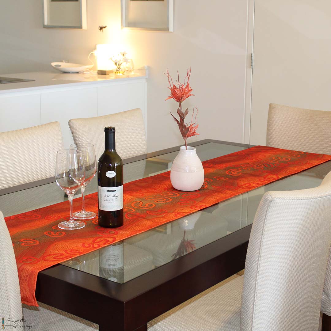 Table/Bed Runner - Yapug - Pathway - Saretta Art & Design