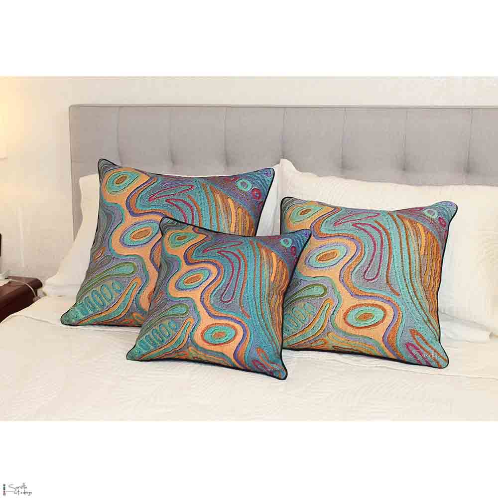 Cushion Cover - Malang Generations - Saretta Art & Design