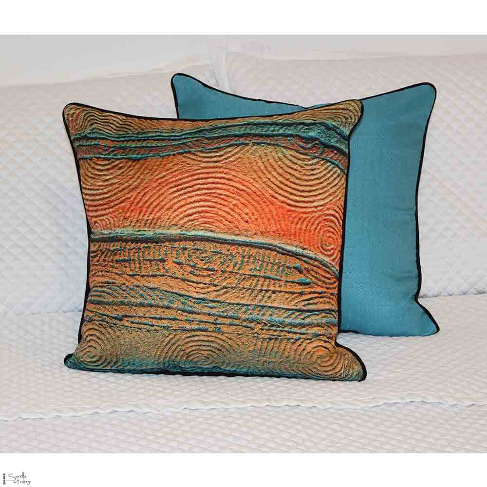 Cushion Cover - Wirupaki Booran – Hotland Dreamtime - Saretta Art & Design