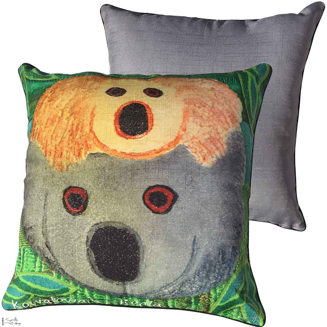 Cushion Cover - Totem Kowalowain Koala - Saretta Art & Design