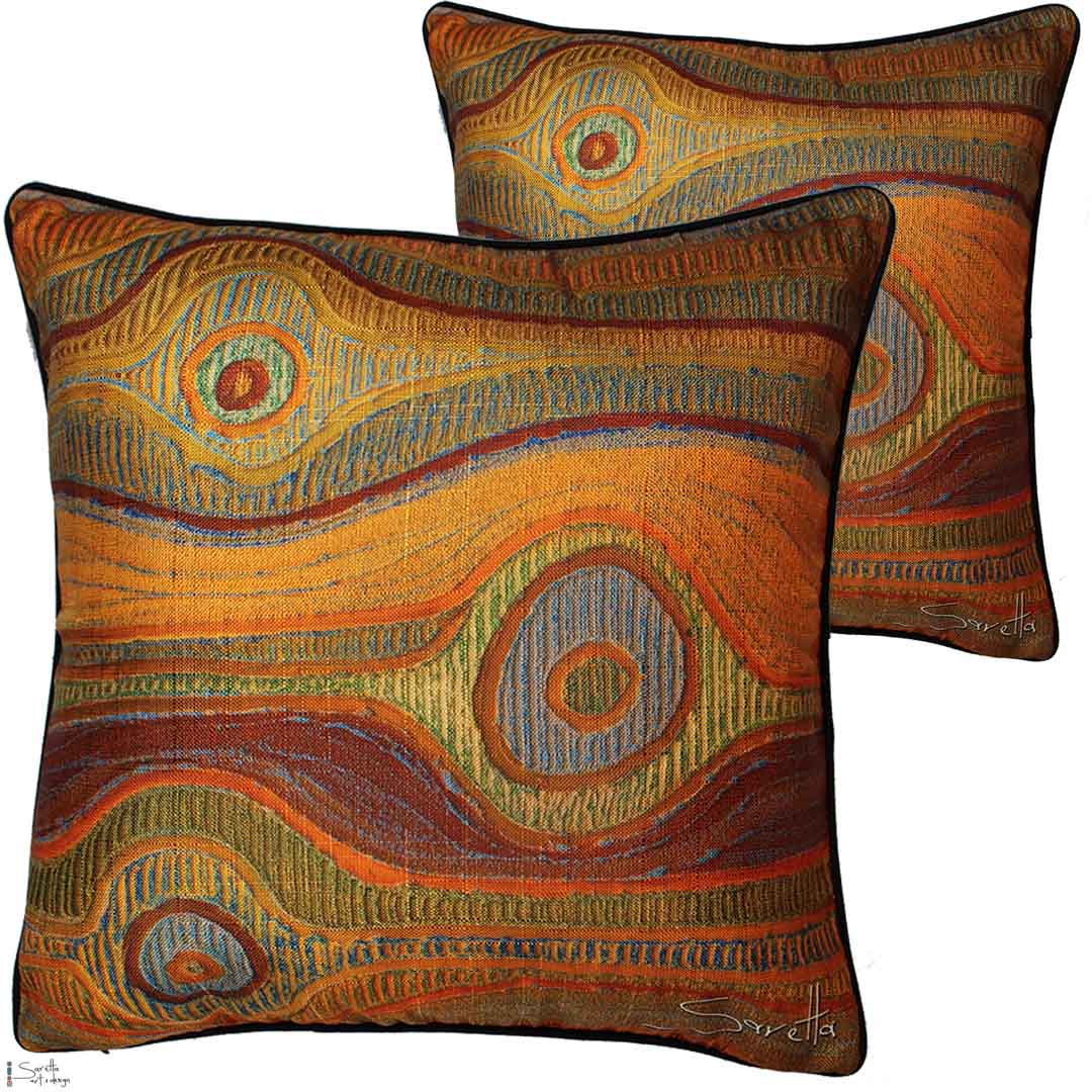 Cushion Cover - Koyiyoong - Saretta Art & Design