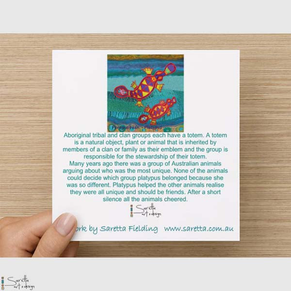 Greeting Card - Paramaibaan Platypus